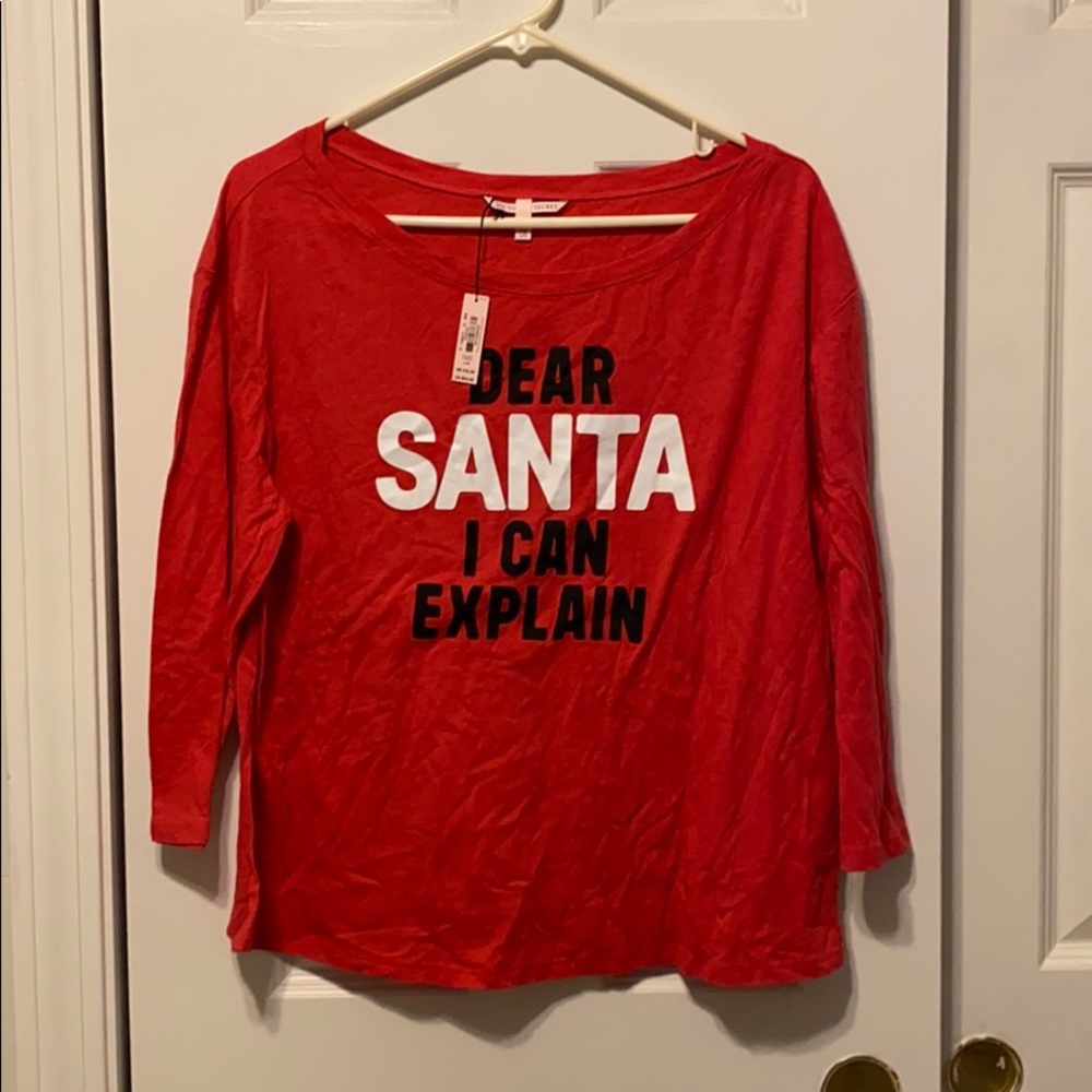 Victoria’s Secret Christmas shirt